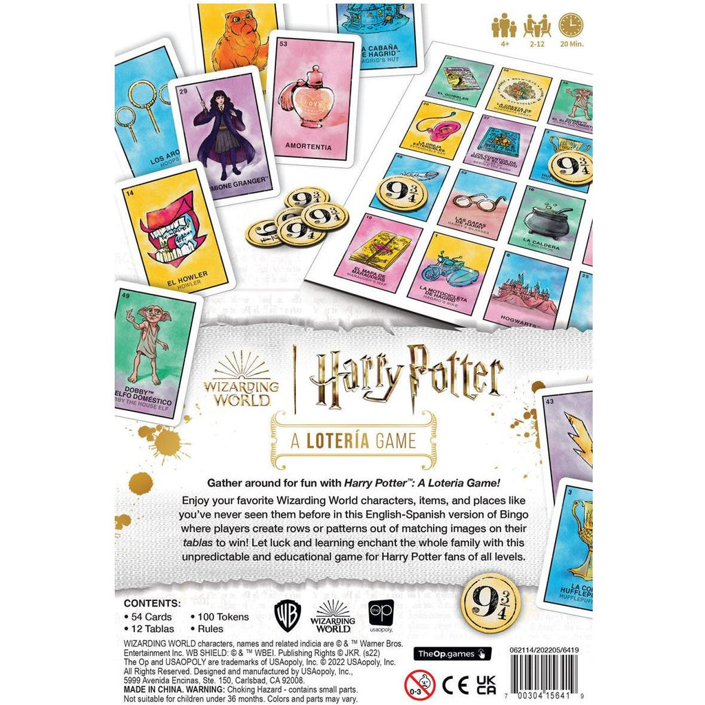 Loteria Harry Potter Game