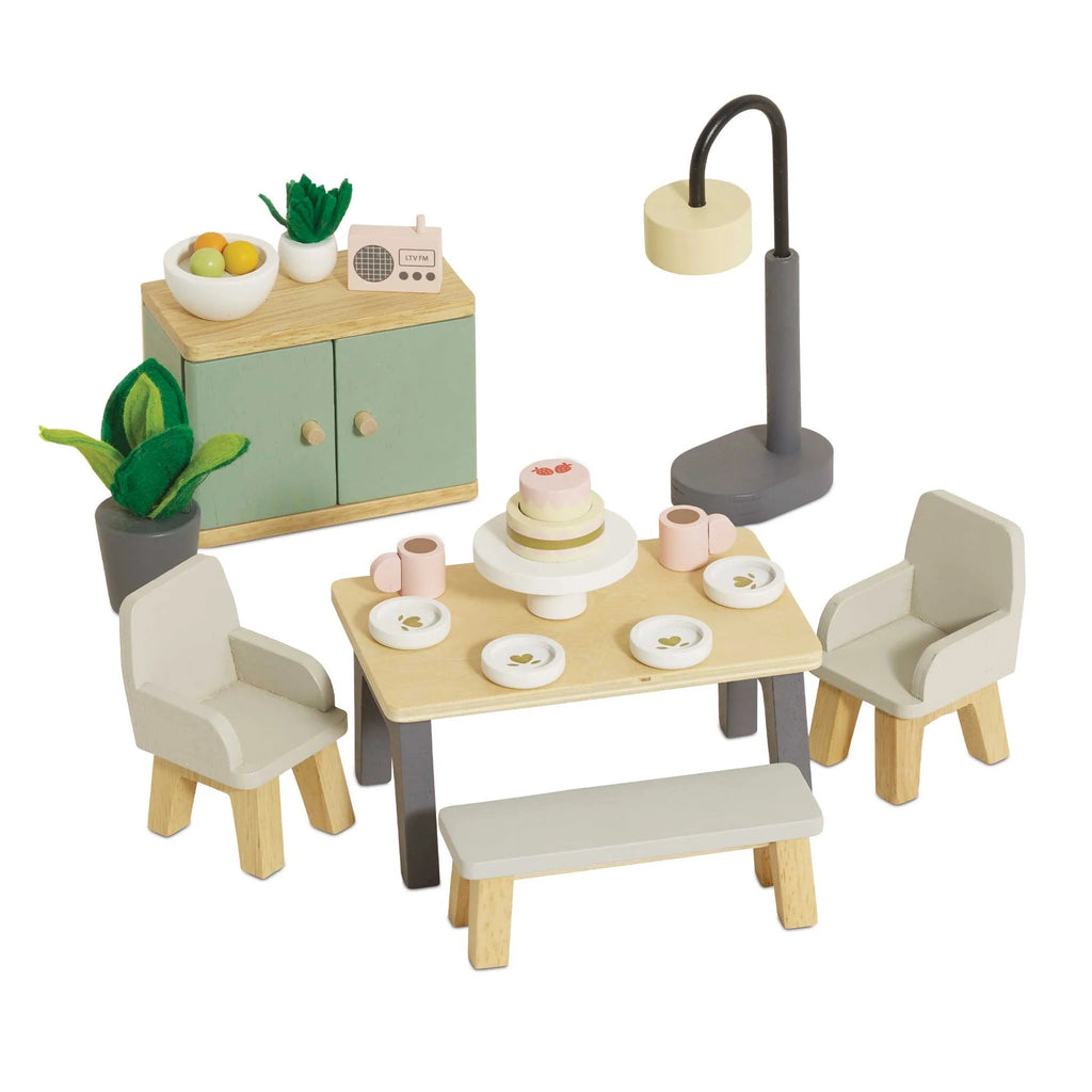 Le Toy Van Wooden Doll House Dining Room