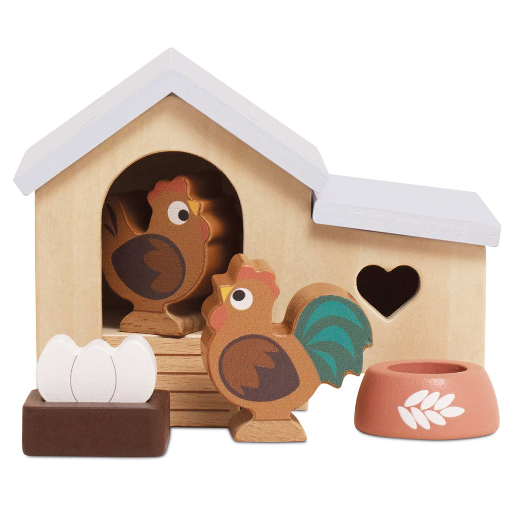 Le Toy Van Doll House Chicken Coop Set