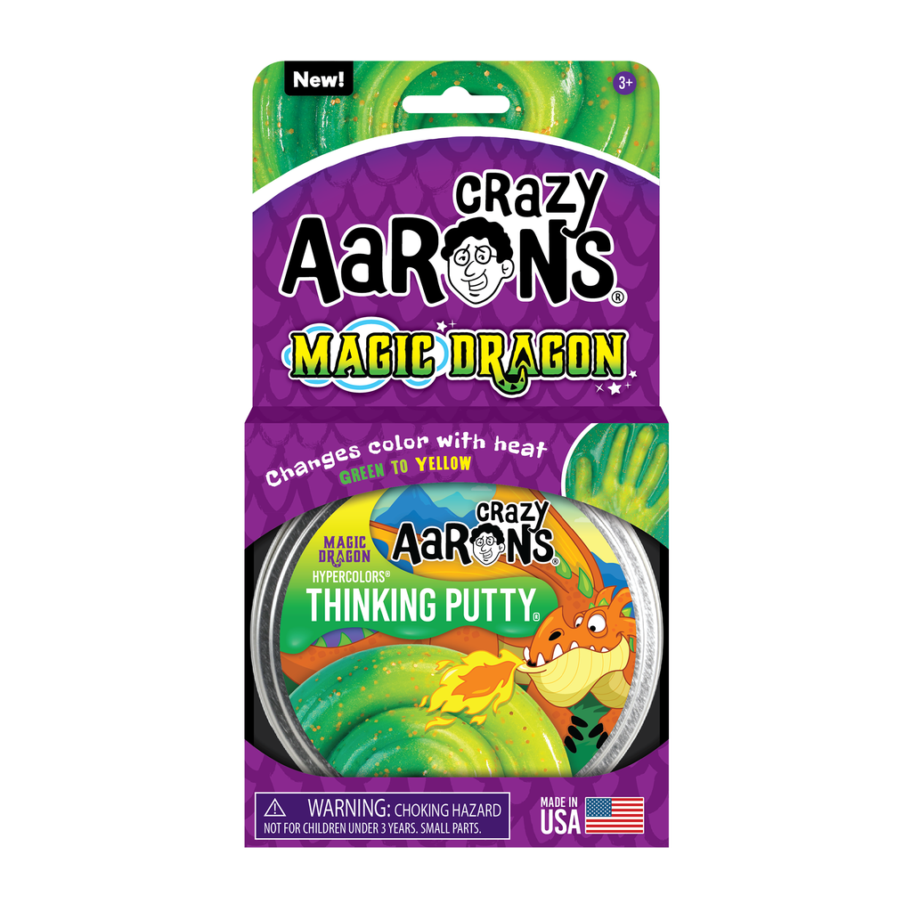 Crazy Aaron's Thinking Putty 4" Tin Magic Dragon