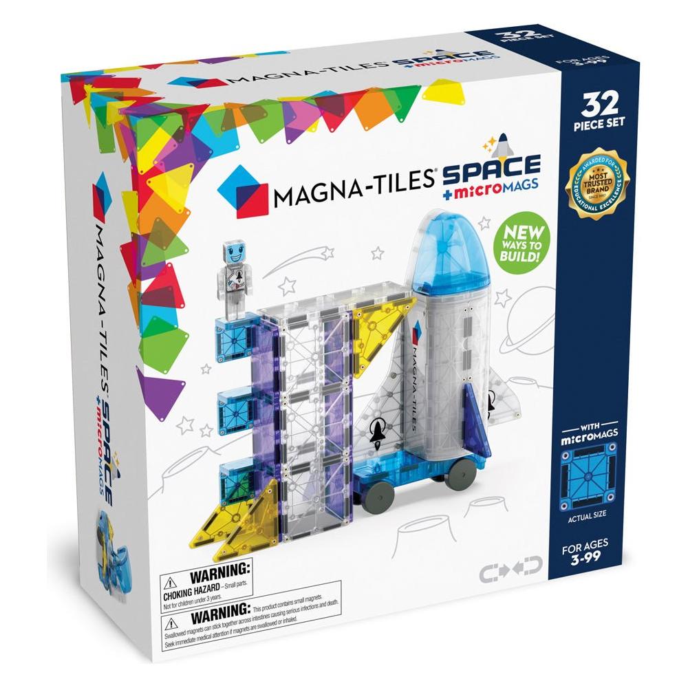 Magna-Tiles Space 32 Piece Set