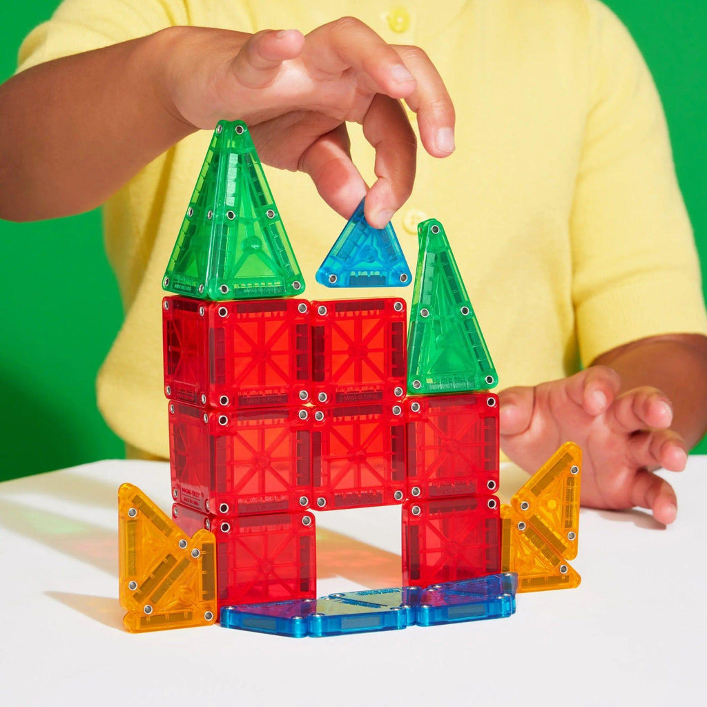 Magna-Tiles microMAGS Bold Colours 26 Piece Travel Set