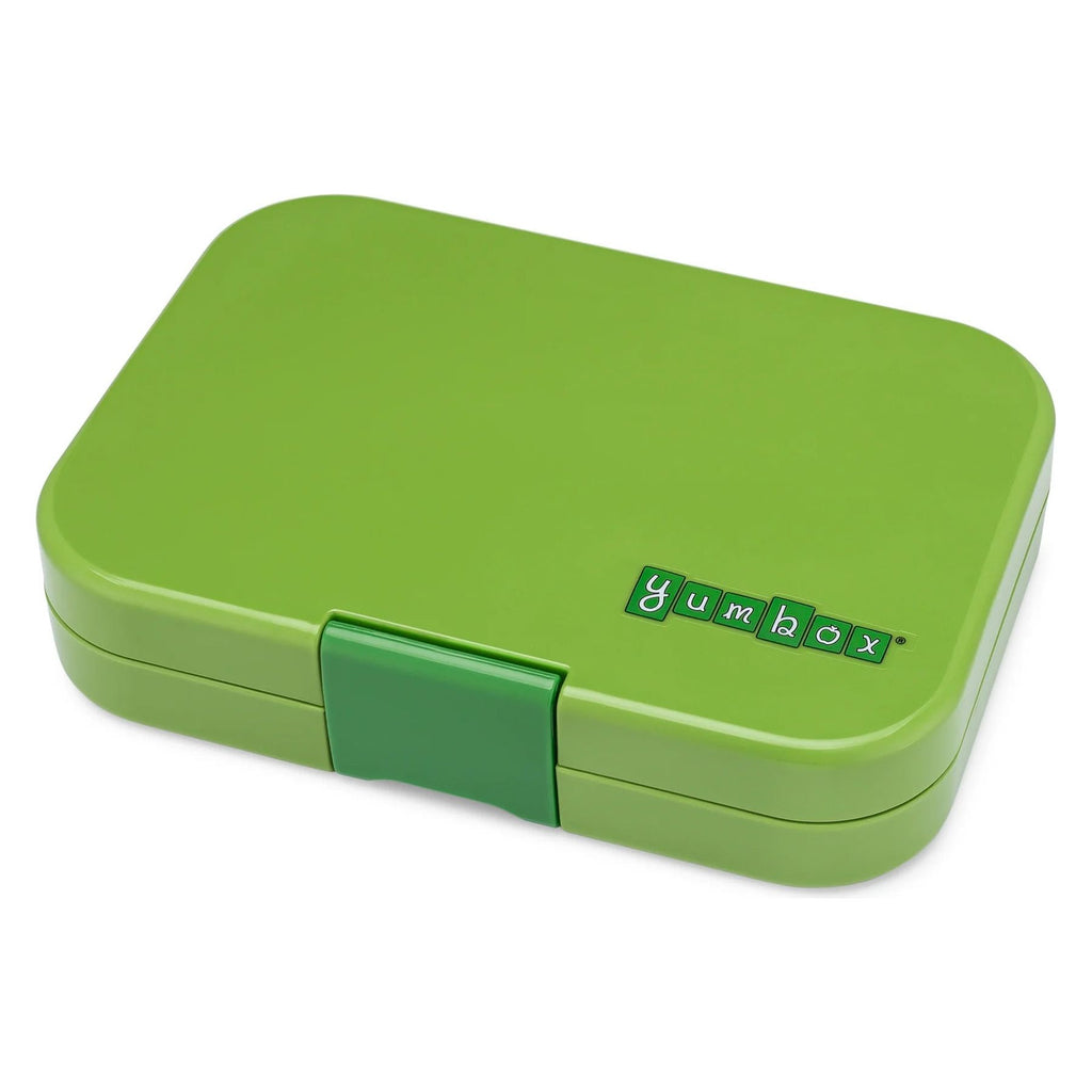 Yumbox Panino 4 Compartment Matcha Green with Race Cars Tray