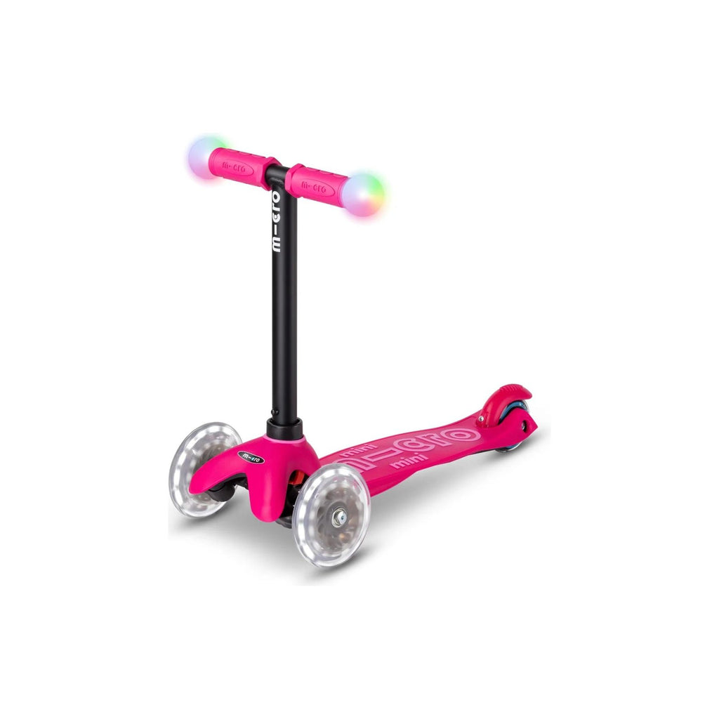 MICRO Mini2Grow Deluxe Magic LED Pink Scooter