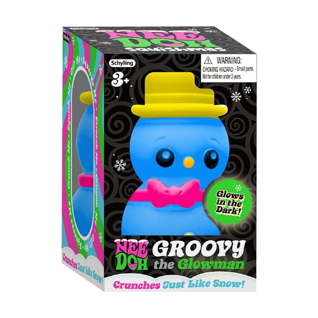 Nee Doh Squishmas Groovy Glowman