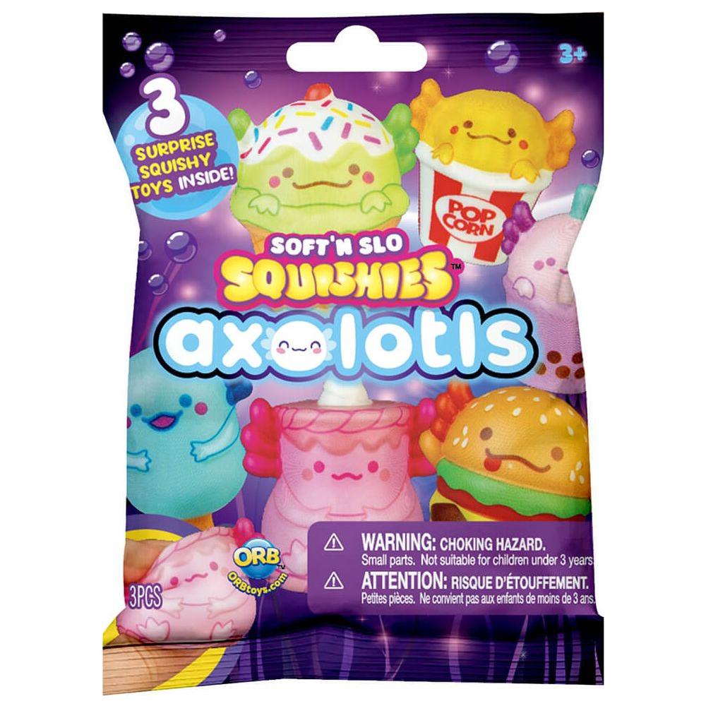 ORB Soft'n Slo Squishies Axolotl Blind Bag Assorted