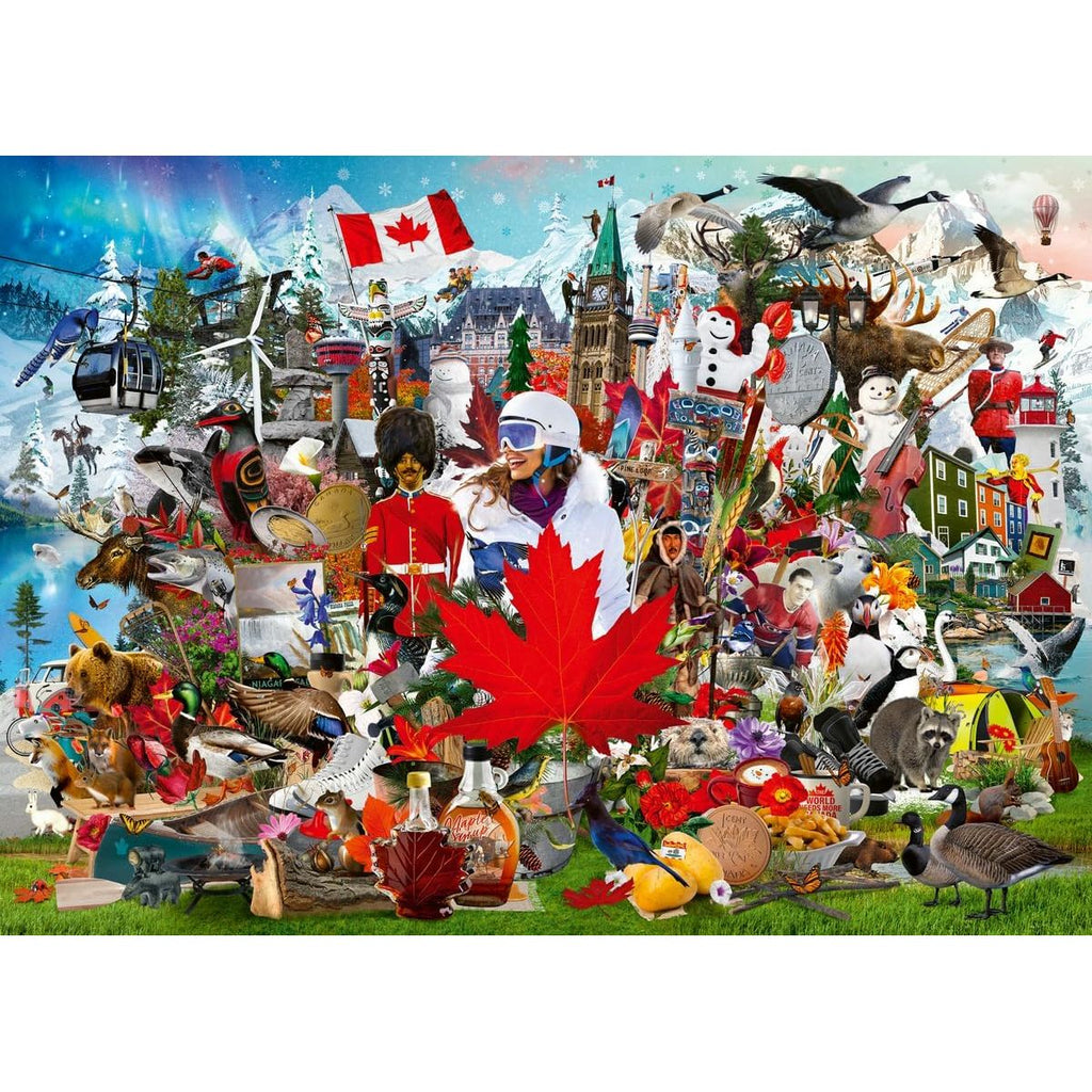 Ravensburger 1000 Piece Puzzle Oh Canada 11006
