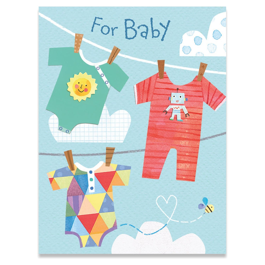 Peaceable Kingdom Baby Small Card For Baby Hanging Out