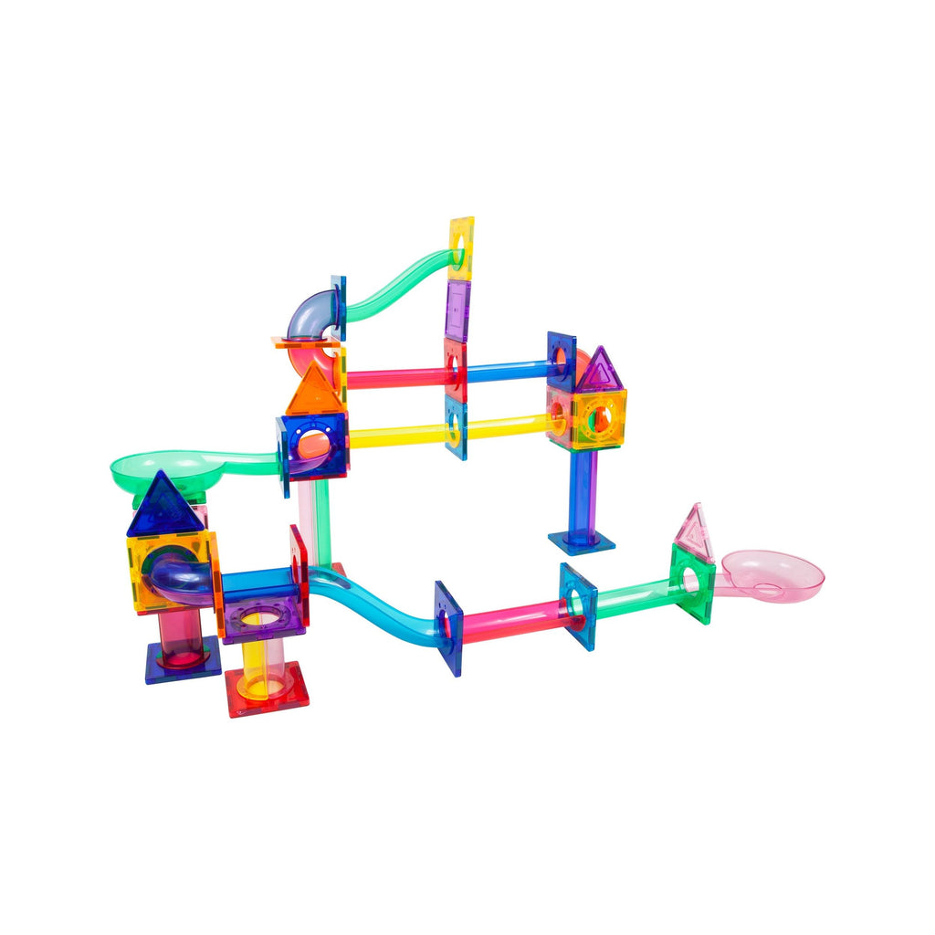 PicassoTiles 71 Pieces Marble Run