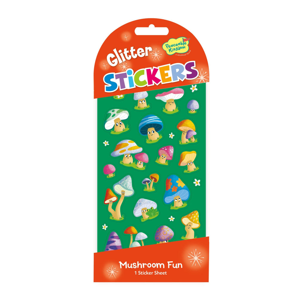 Peaceable Kingdom Stickers Mushroom Fun