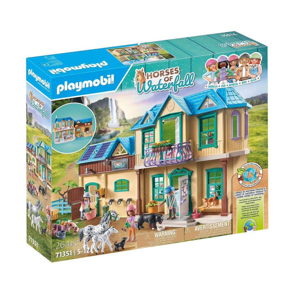 Playmobil Horses of Waterfall Waterfall Ranch 71351