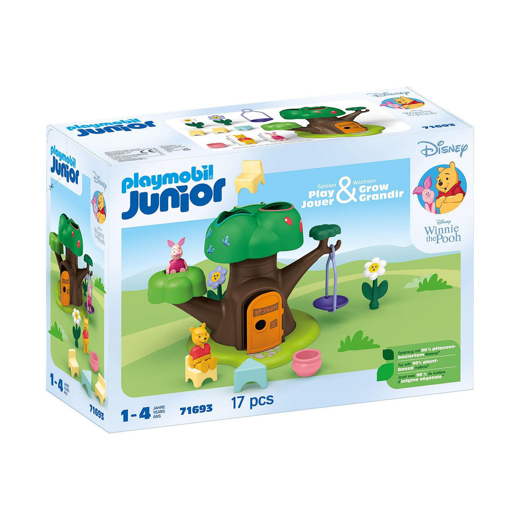 Playmobil JUNIOR Disney Winnie the Pooh & Piglet's Treehouse 71693