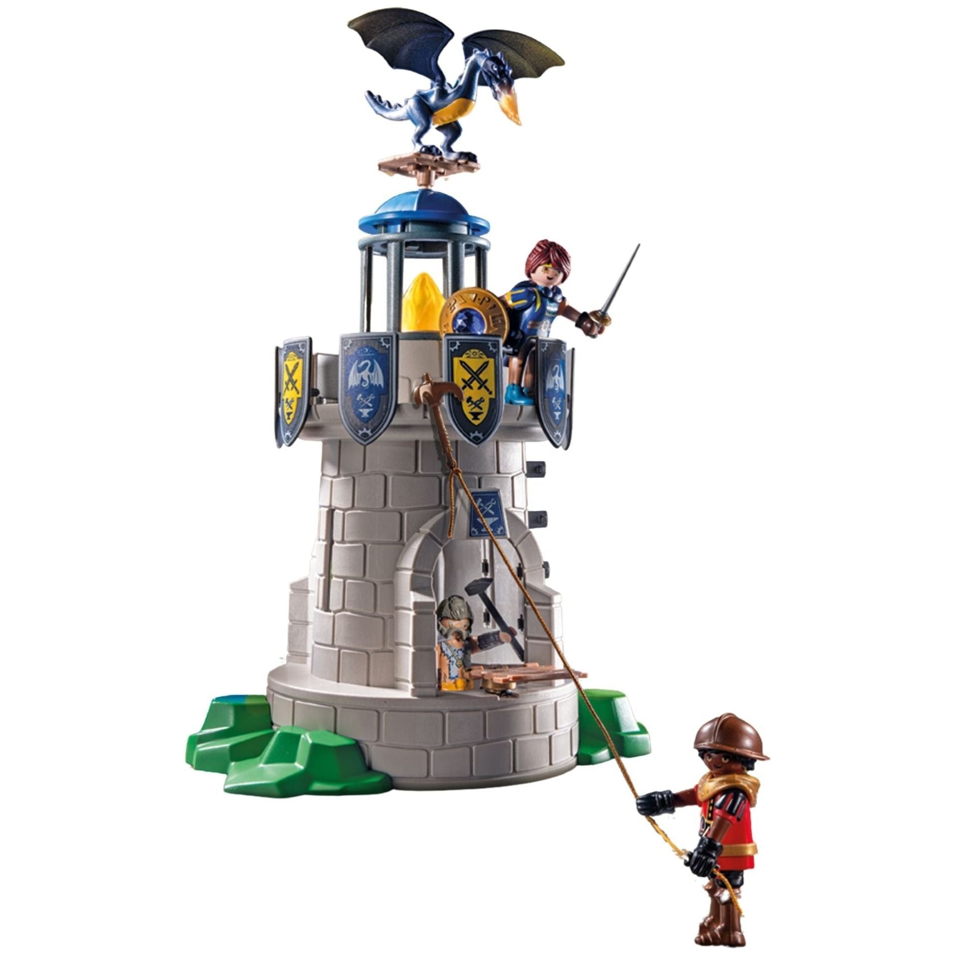 PLAYMOBIL 71483 Knight s tower with smith and dragon