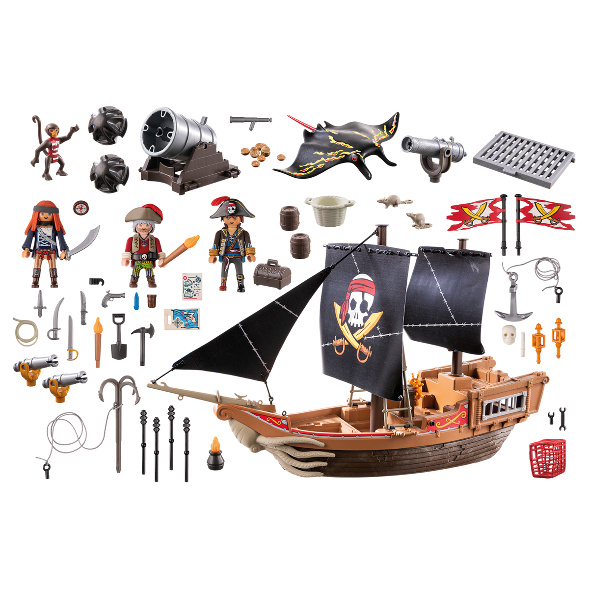 Playmobil Pirates Large Pirate Ship – The Rocking Horse Toys