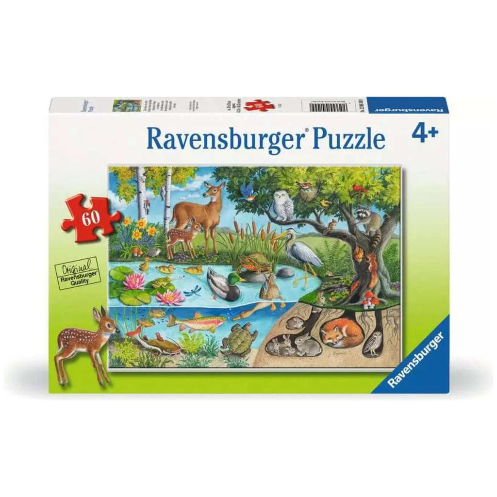 Ravensburger 60 Piece Puzzle Animals Above and Below