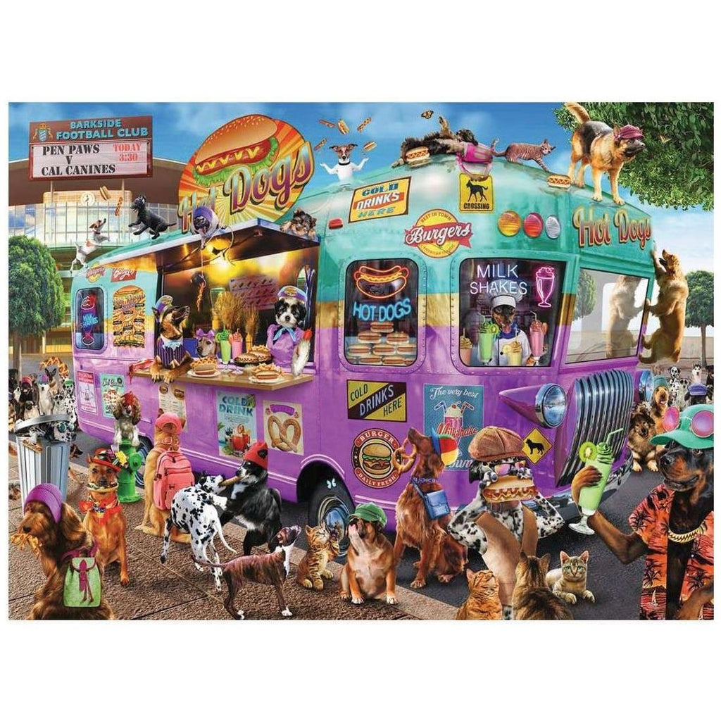Ravensburger 300 Piece Puzzle Hot Diggity Dog