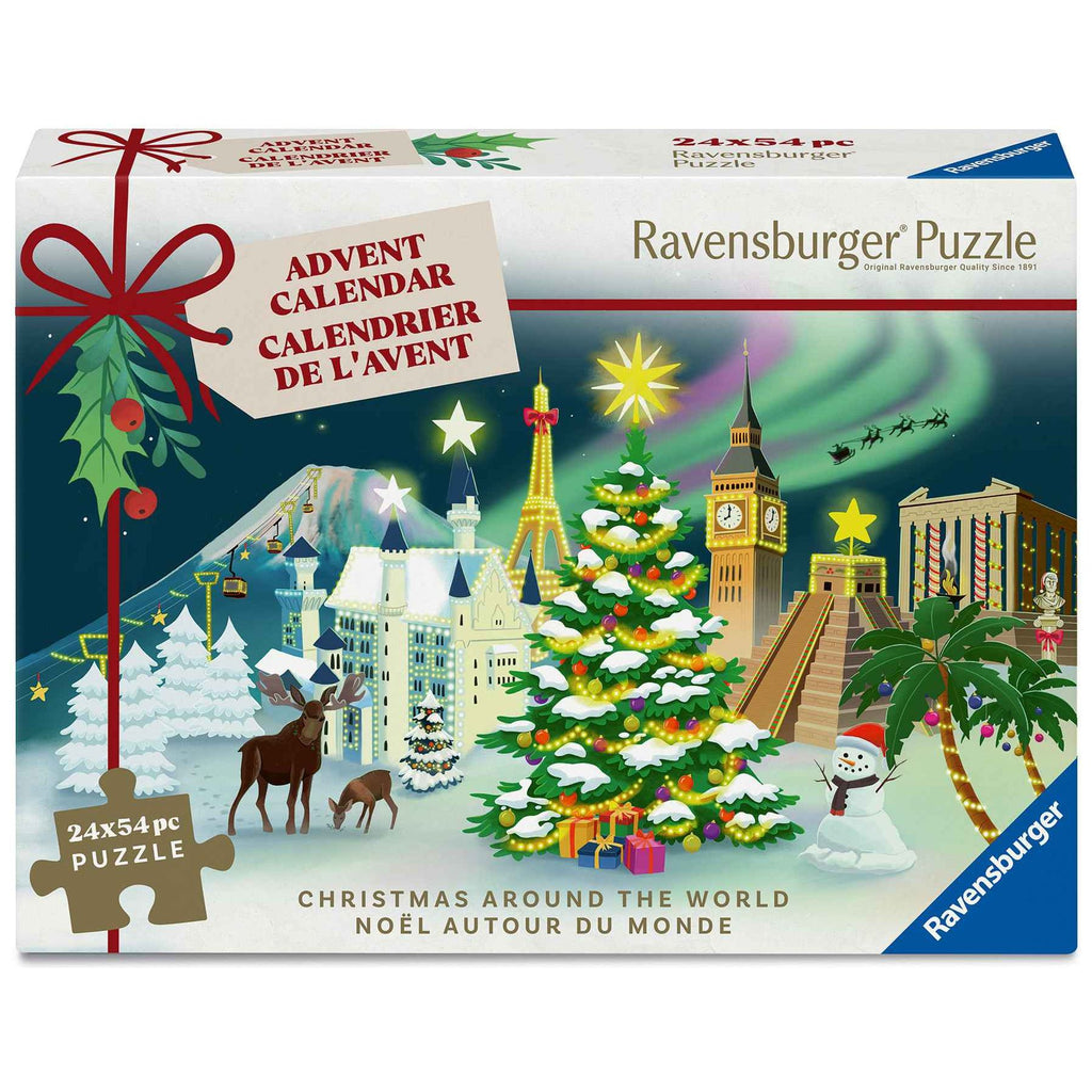 Ravensburger Puzzle Advent Calendar 2025 Christmas Around The World