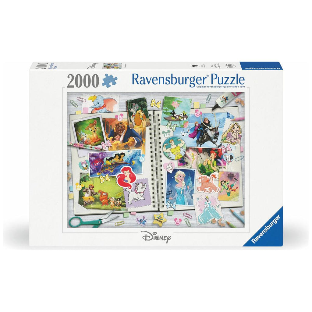 Ravensburger 2000 Piece Puzzle Disney Scrapbook