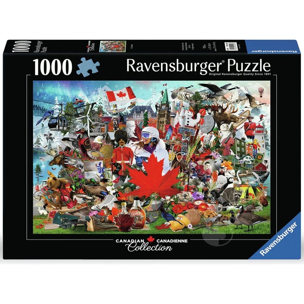Ravensburger 1000 Piece Puzzle Oh Canada 11006