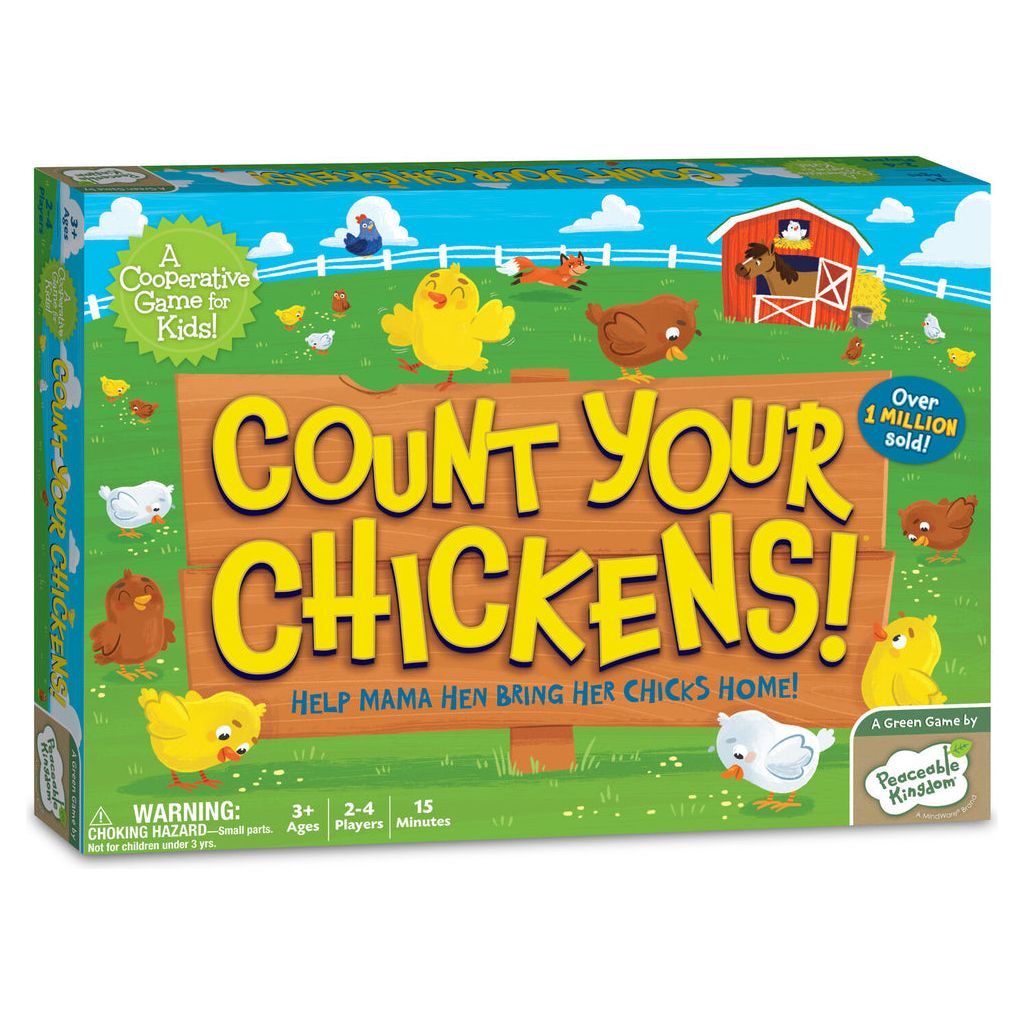 Peaceable Kingdom Count Your Chickens Game
