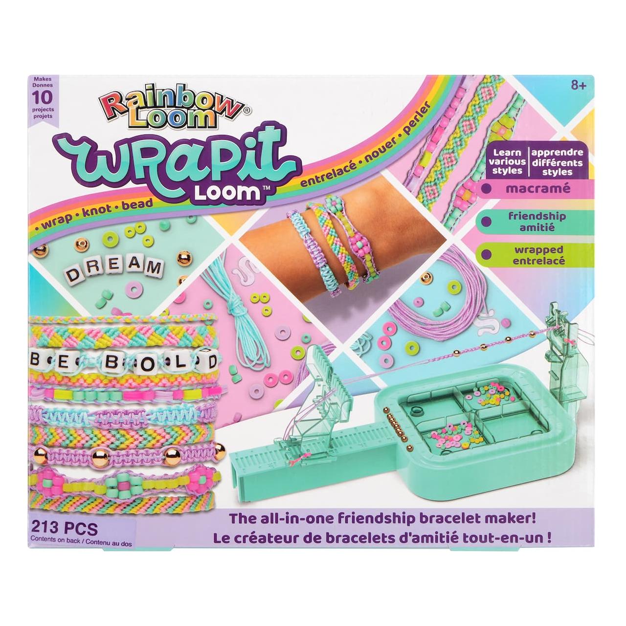 rainbow loom wrapit loom friendship bracelets