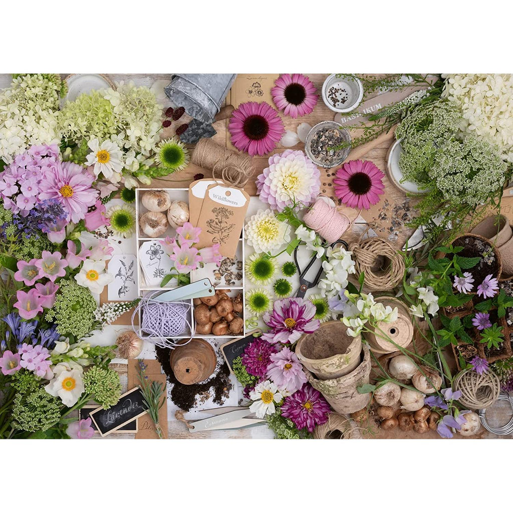 Ravensburger 1000 Piece Puzzle For the Love of Flowers
