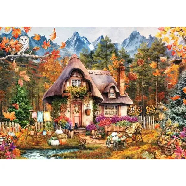 Ravensburger 1000 Piece Puzzle Pumpkin Cottage