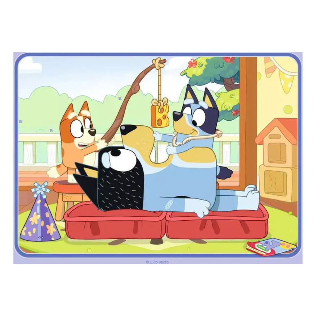 Ravensburger 4 in a Box Puzzle Bluey