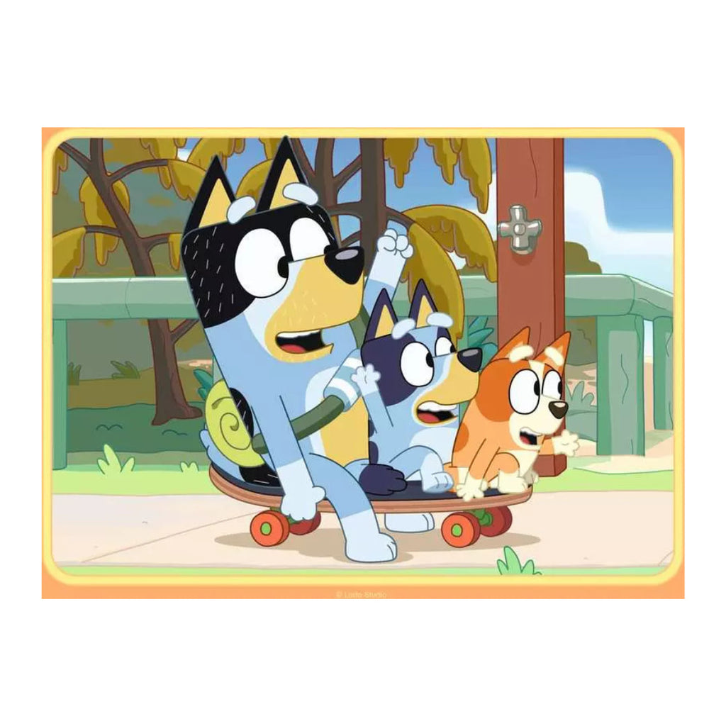 Ravensburger 4 in a Box Puzzle Bluey