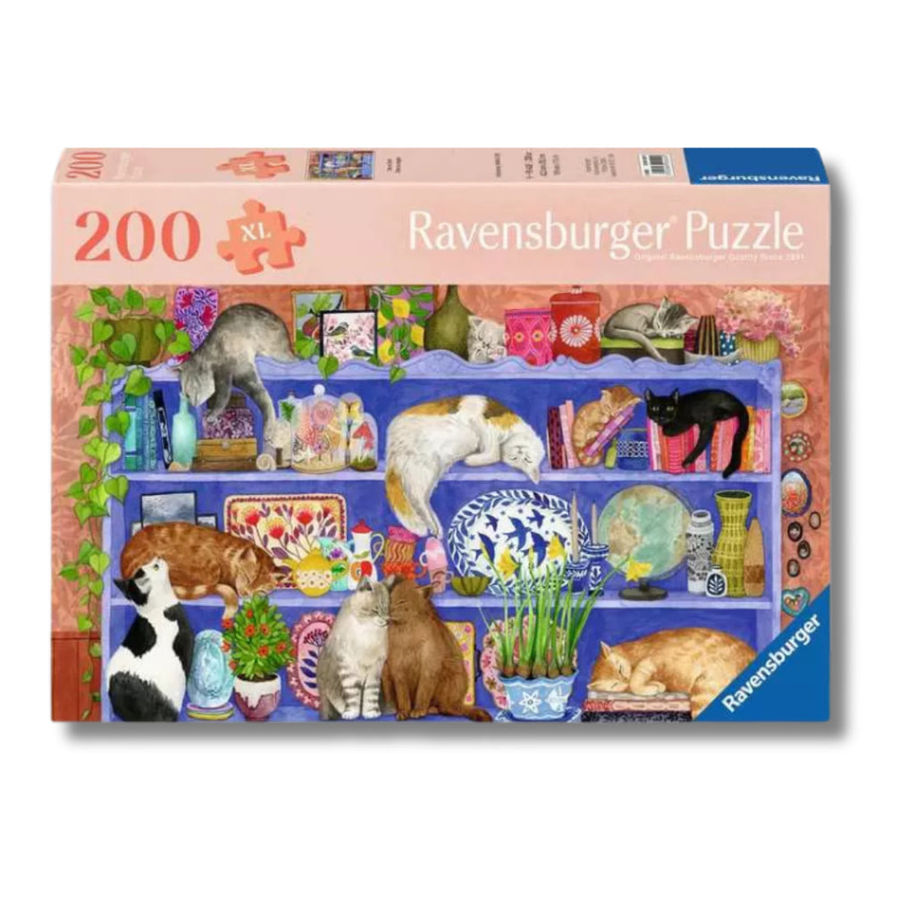 Ravensburger 200 Piece Puzzle XXL Cats on the Shelf