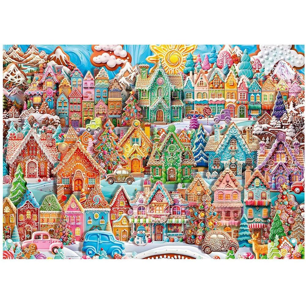 Ravensburger 1000 Piece Puzzle Christmas Cookie Village