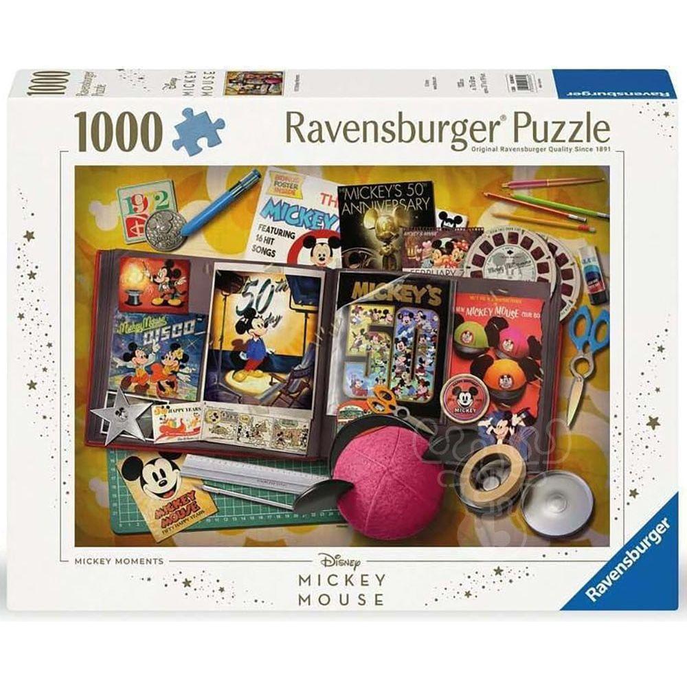 Ravensburger 1000 Piece Puzzle Disney Collector's Edition 1970's Mickey Moments