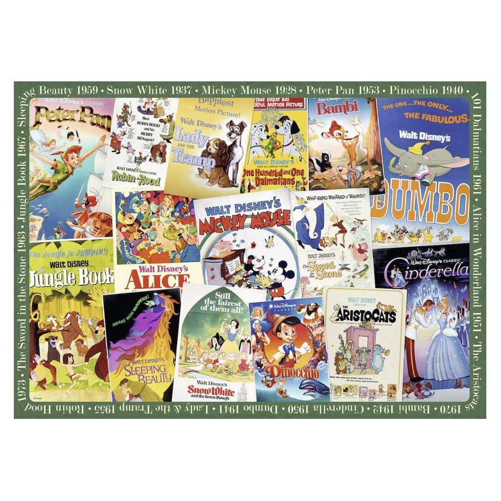 Ravensburger 1000 Piece Puzzle Disney Vintage Posters