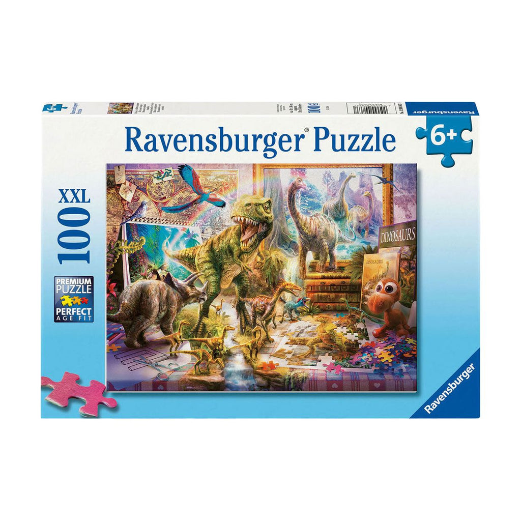 Ravensburger 100 Piece Puzzle Dinosaur Escape 12000863