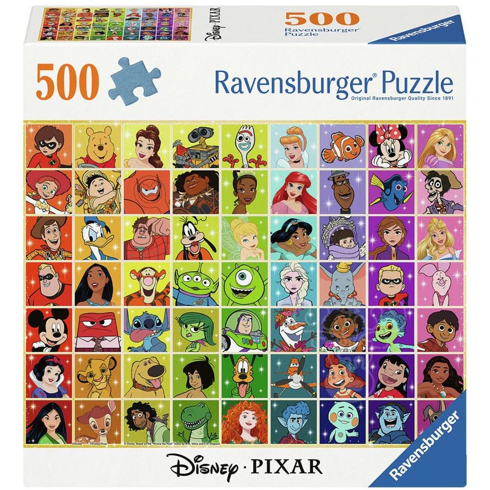 Ravensburger 500 Piece Puzzle Disney Colour Palette