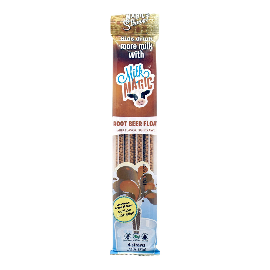 Milk Magic Straws Root Beer Float