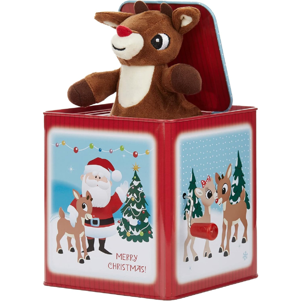 Rudolph the Red Nosed Reindeer Jack in the Box