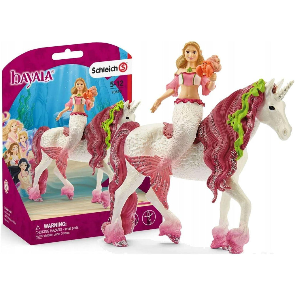 Schleich Bayala Mermaid Feya on Underwater Unicorn 70593