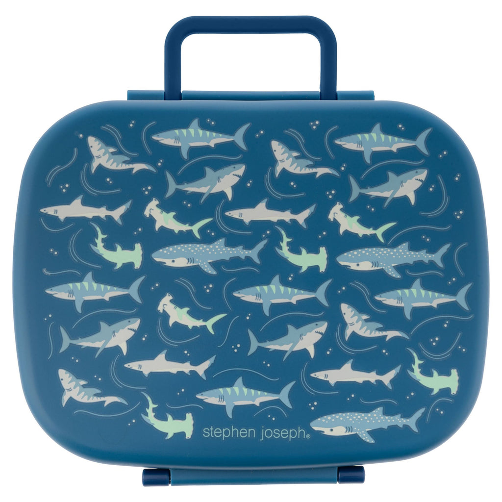 Stephen Joseph Bento Box with Removable Tray Shark