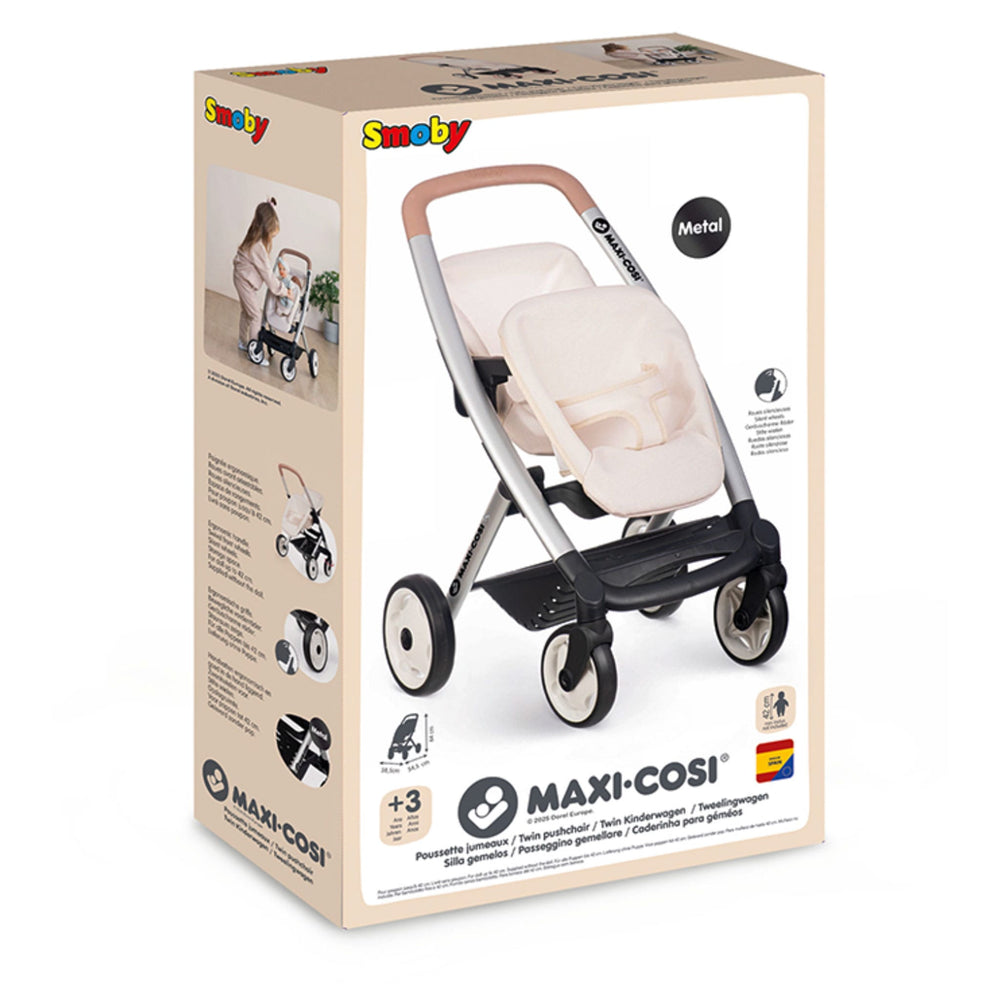 Smoby Maxi Cosi Twin Pushchair Stroller