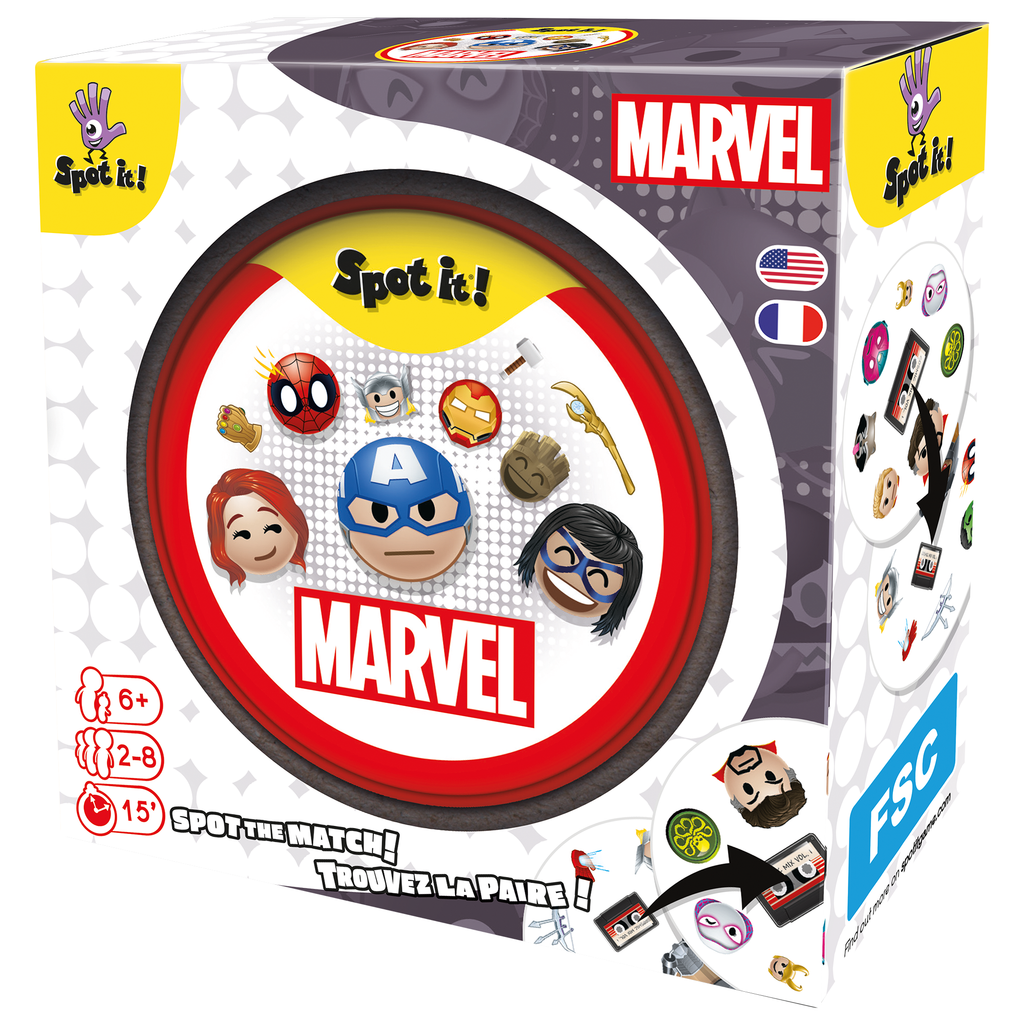 Spot It! Marvel Emojis