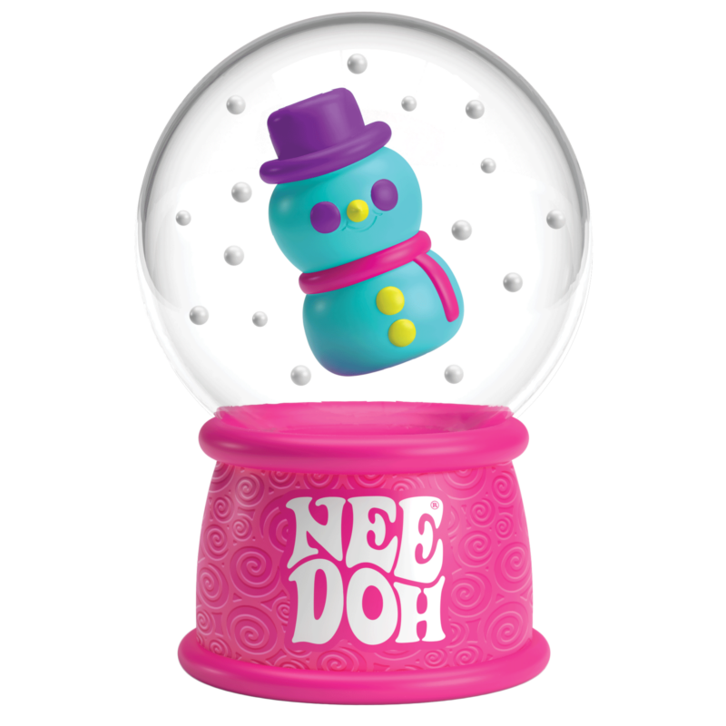 Nee Doh Squish 'n Flow Snow Globe