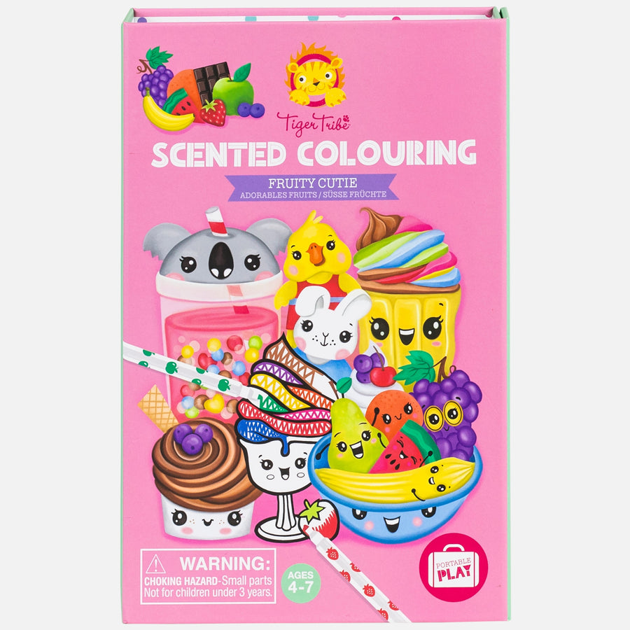 Tiger Tribe Scented Colouring Fruitie Cutie