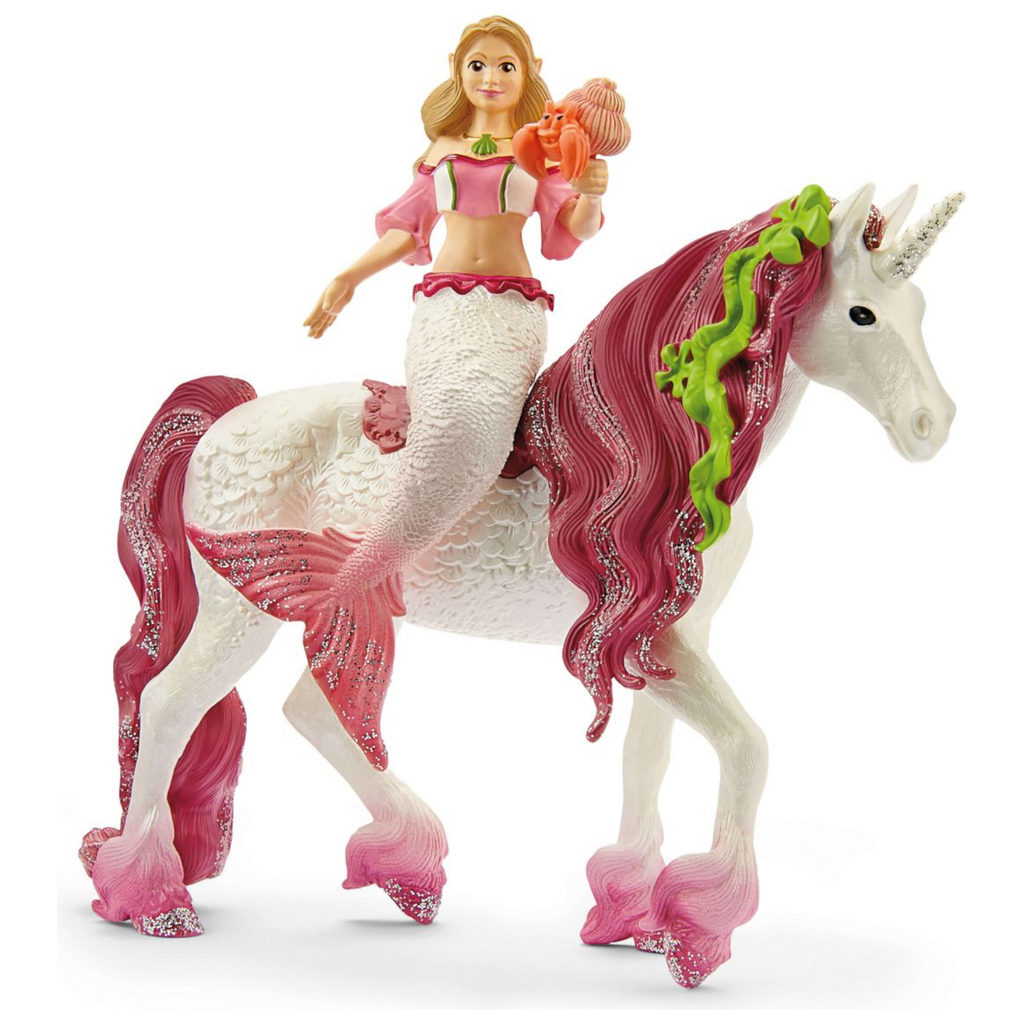 Schleich Bayala Mermaid Feya on Underwater Unicorn 70593