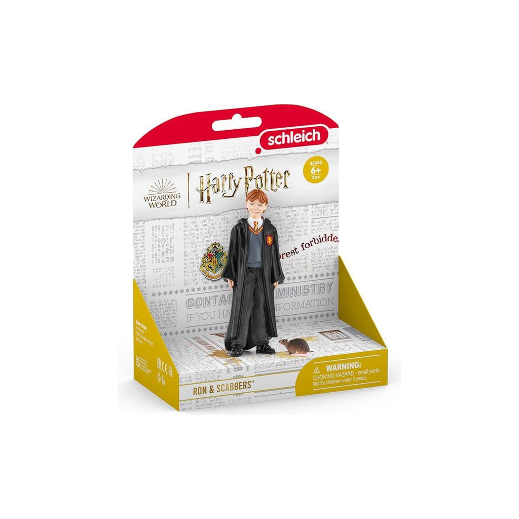 Schleich Wizarding World Harry Potter Ron & Scabbers