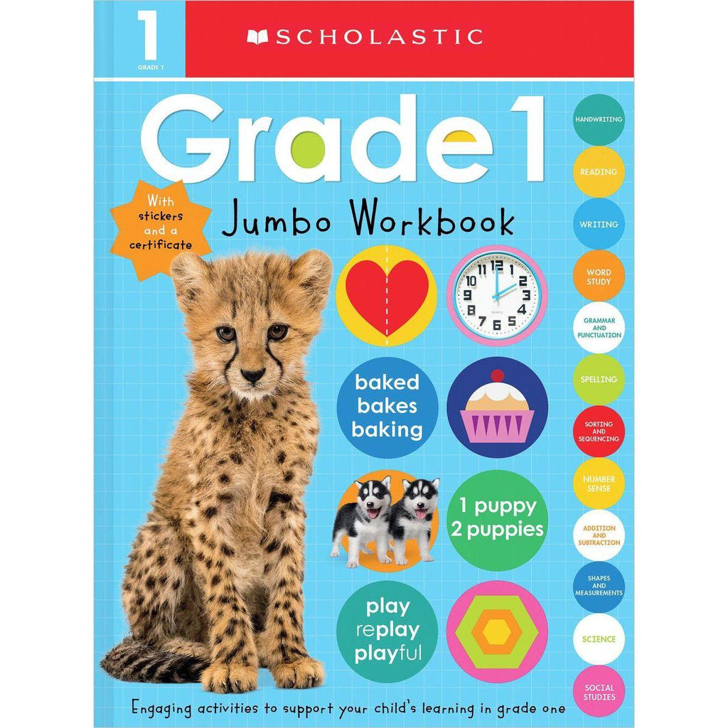 Scholastic Jumbo Workbook Grade One