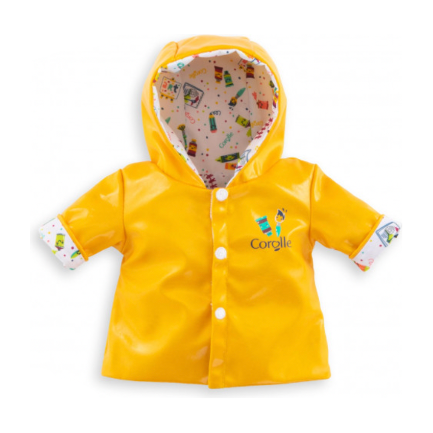 Corolle 14" Doll Outfit Reversible Raincoat