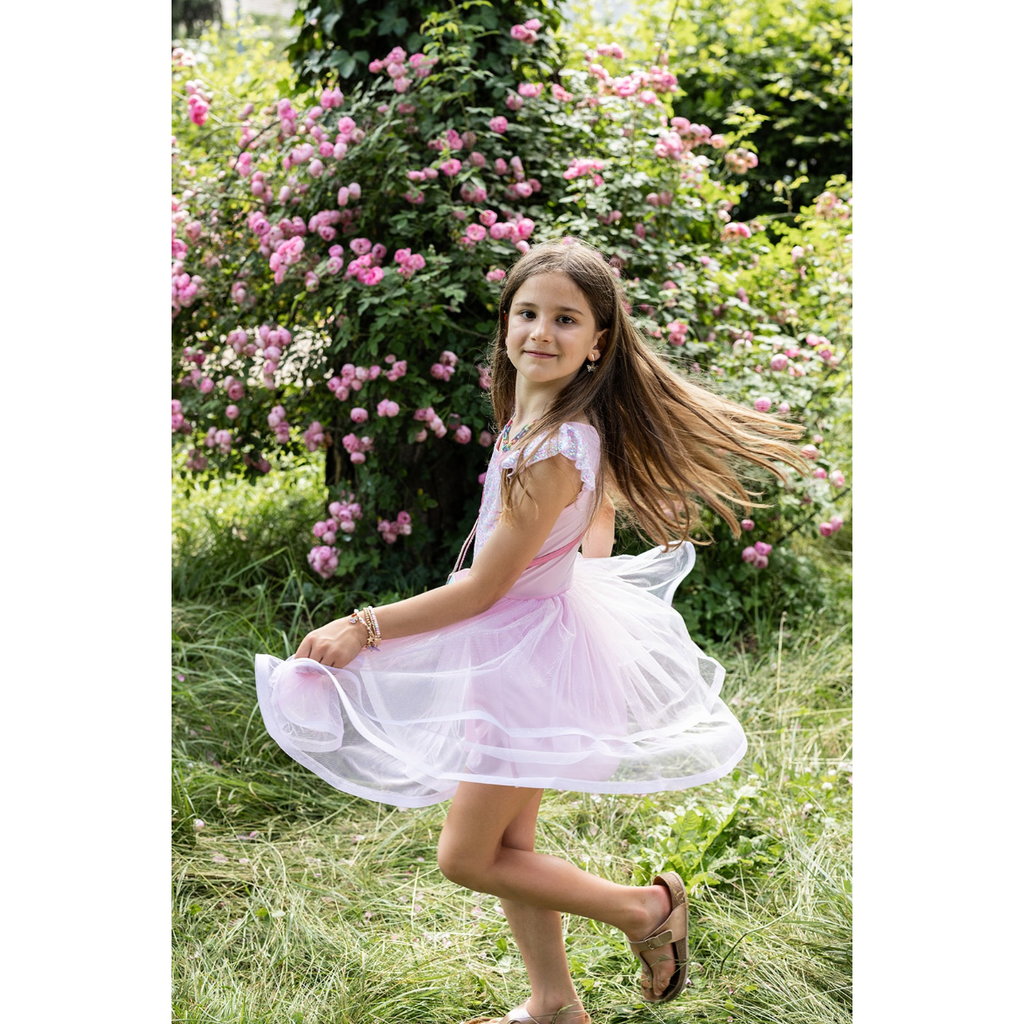 Great Pretenders Sequins Twirl Dress Pink
