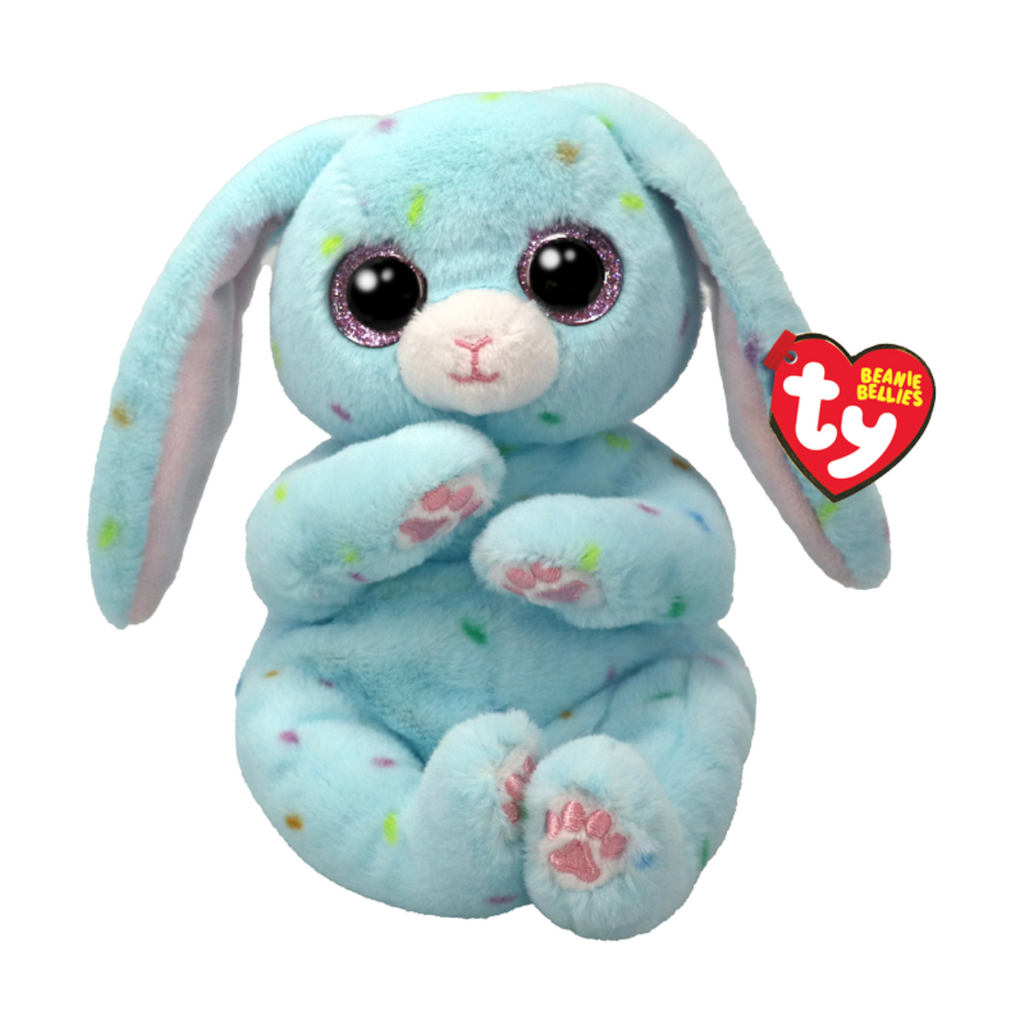 Ty Beanie Baby Skippy the Blue Bunny Regular