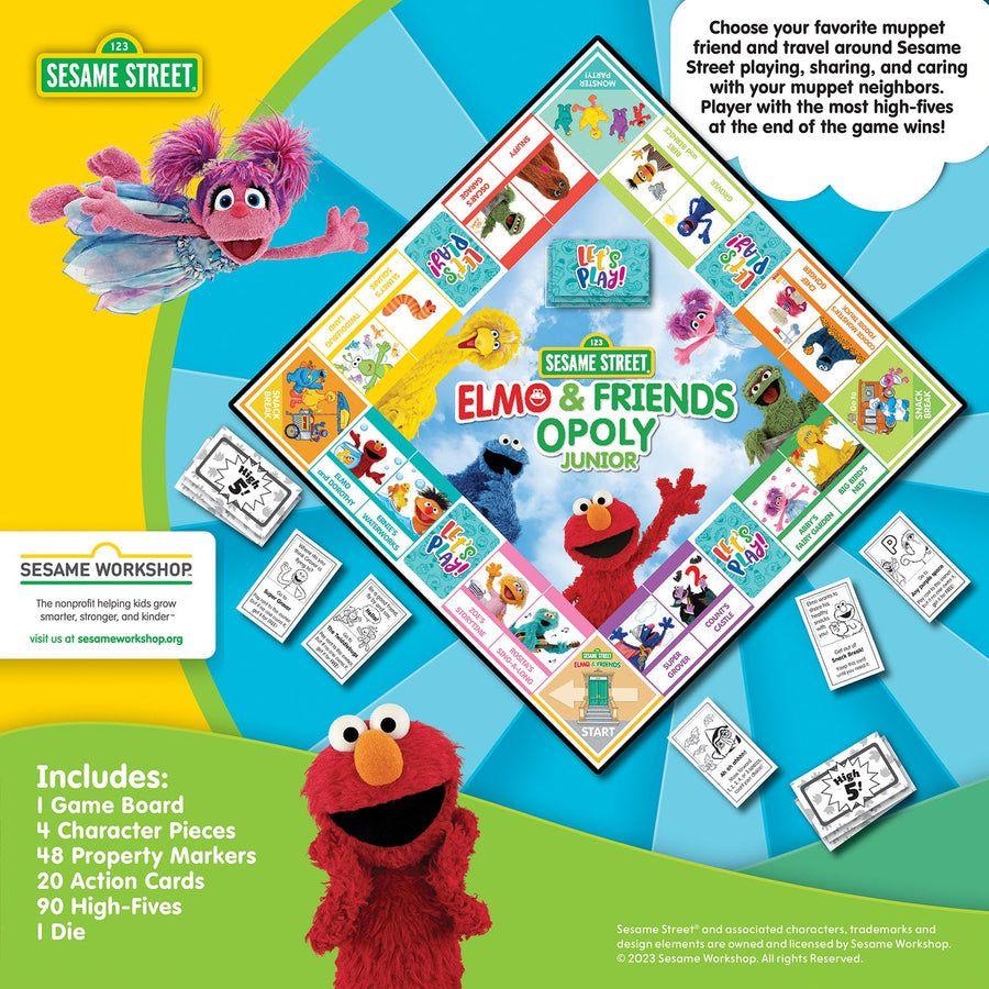 Sesame Street Elmo & Friends Opoly Junior